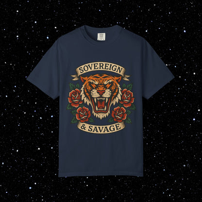 Sovereign and Savage Bitcoin Tee