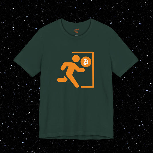 Bitcoin Exit Strategy Tee Shirt