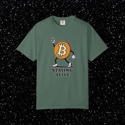 Bitcoin Staying Alive T-Shirt