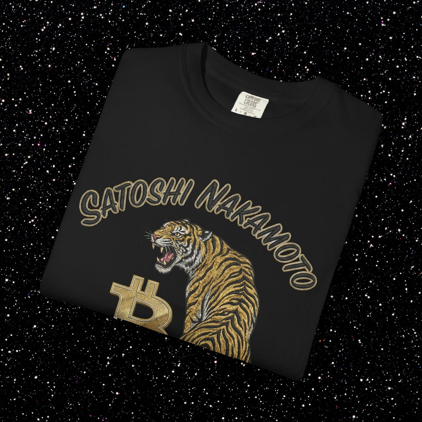 Satoshi Nakamoto Tiger Tee