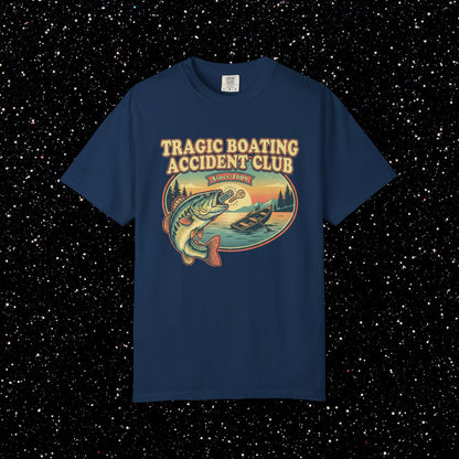 Tragic Boating Accident Club Shirt | Bitcoin Since 2009 Retro Opsec Tee