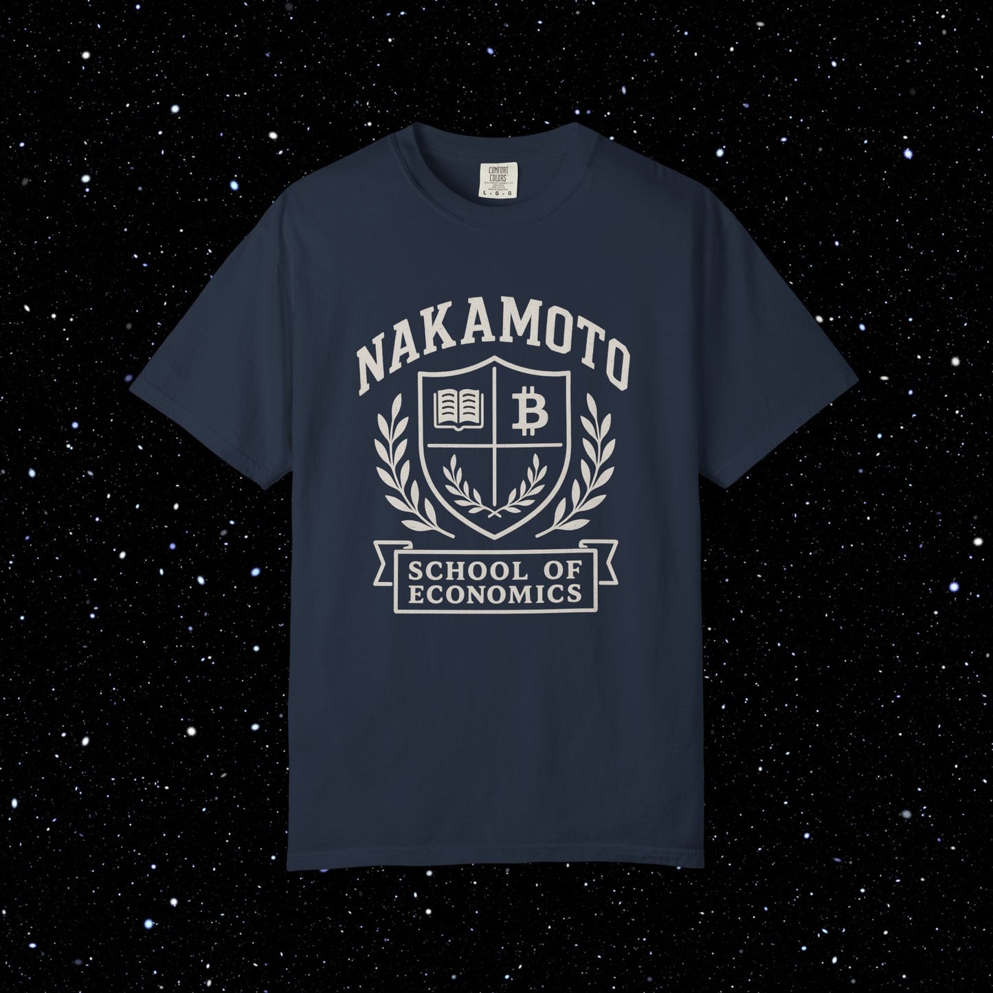 Nakamoto School of Economics Bitcoin Tee
