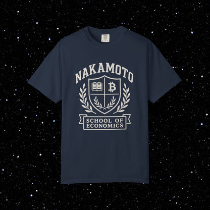 Nakamoto School of Economics Bitcoin Tee