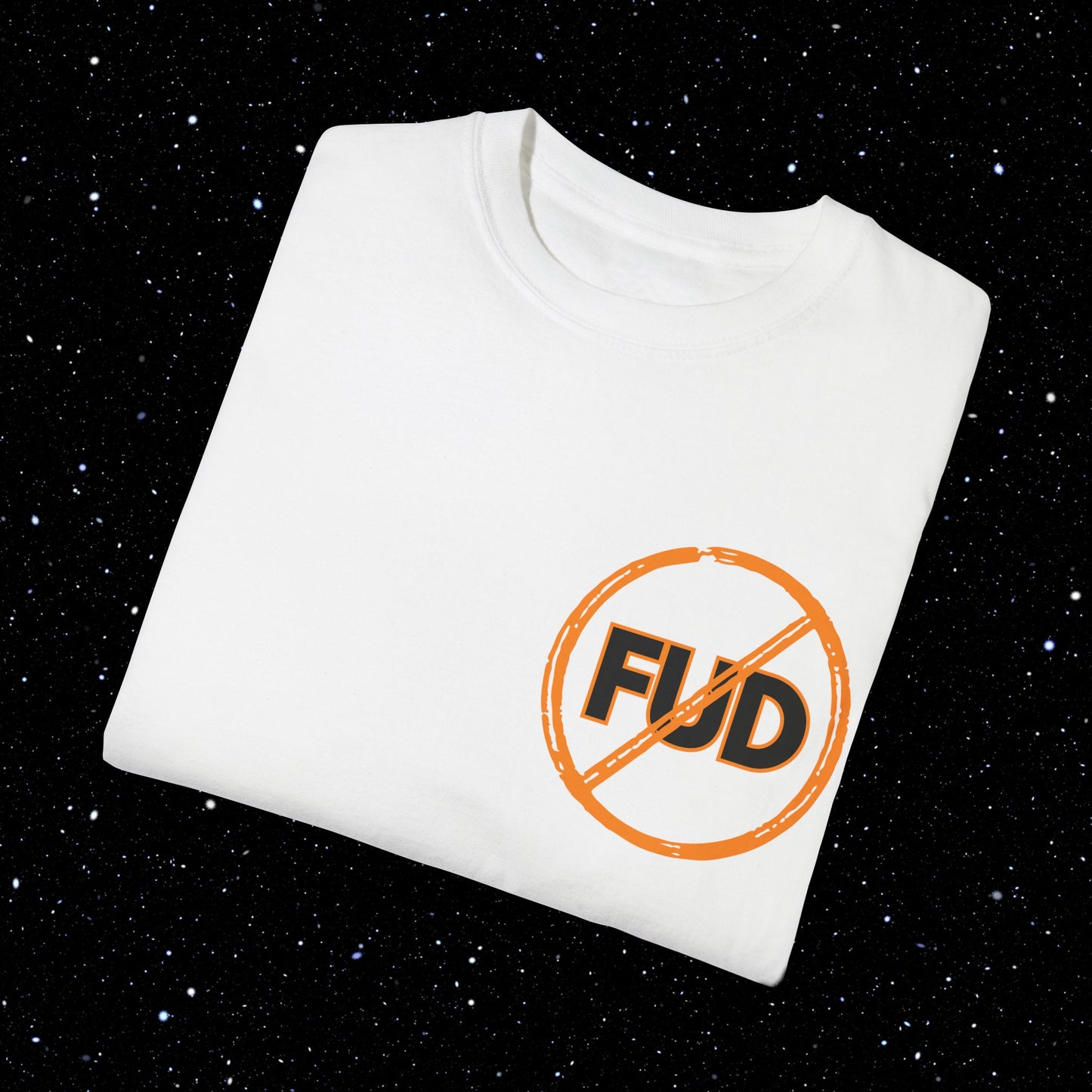 No FUD - Bitcoin Comfort Colors Back Print Tee