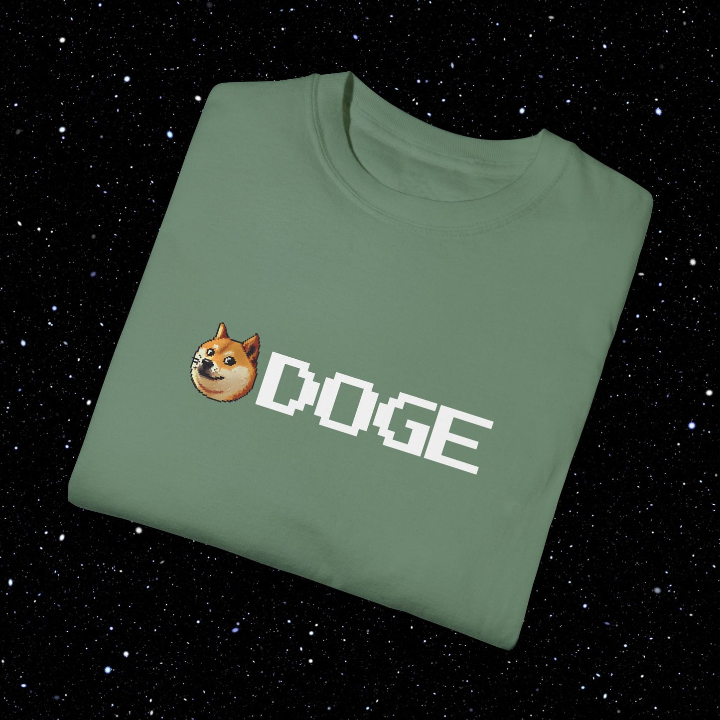 Doge Pixel Comfort Colors Tee