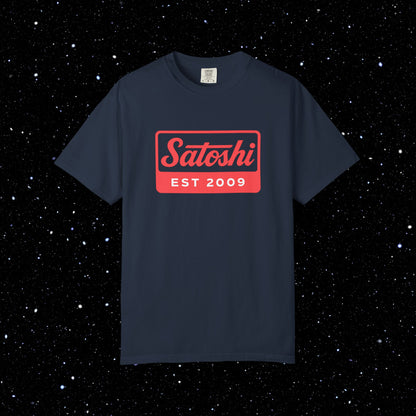 Satoshi Established 2009 Tee