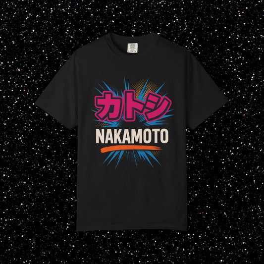 Tokyo Graffiti カトシ Nakamoto Bitcoin Tee