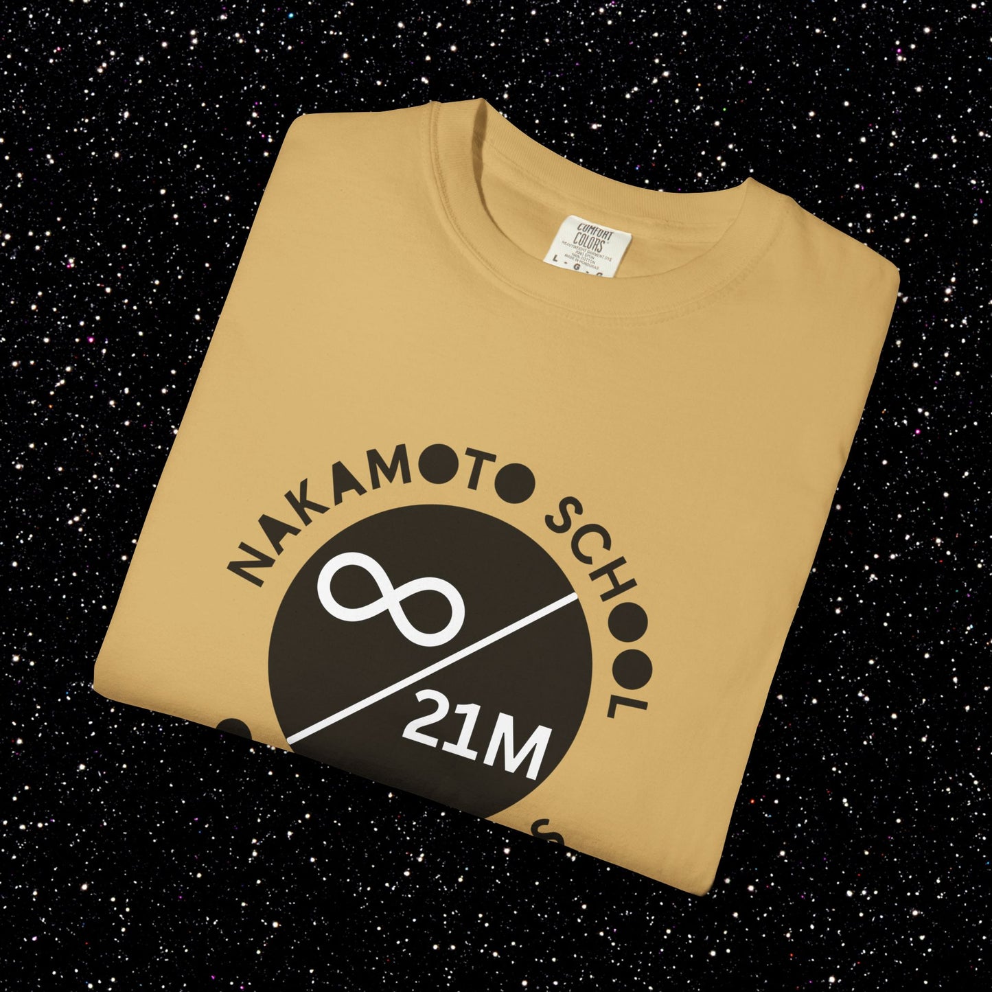 Nakamoto School of Economics ∞ / 21M Bitcoin Tee