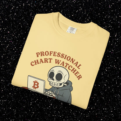 Professional Chart Watcher Bitcoin Tee