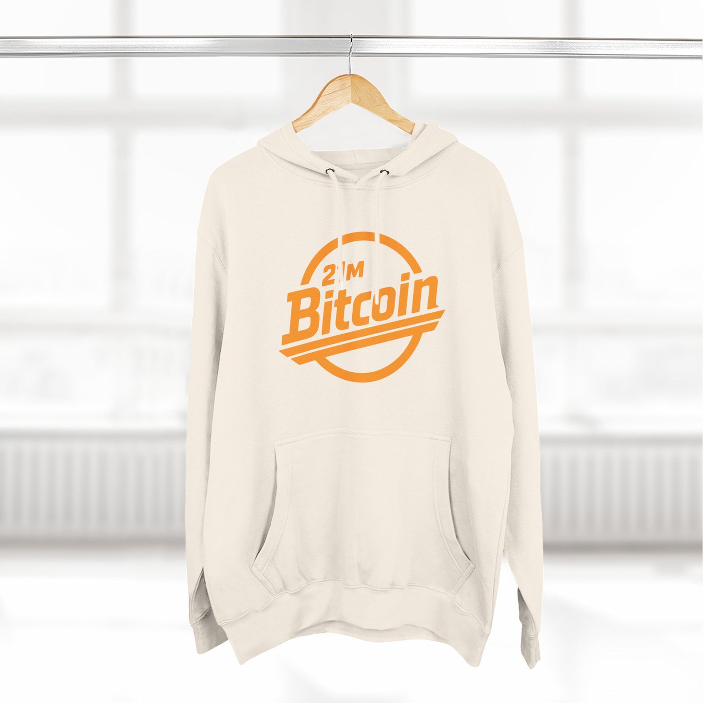 Bitcoin 21M Logo Hoodie