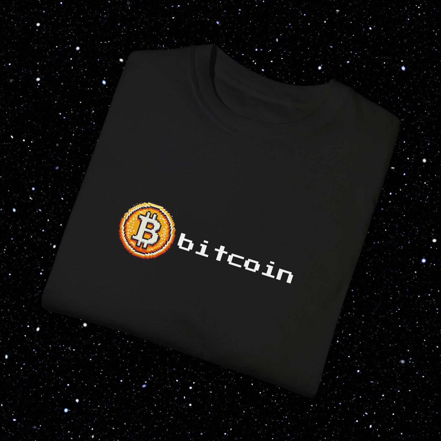 8-Bit Bitcoin Comfort Colors Tee Shirt