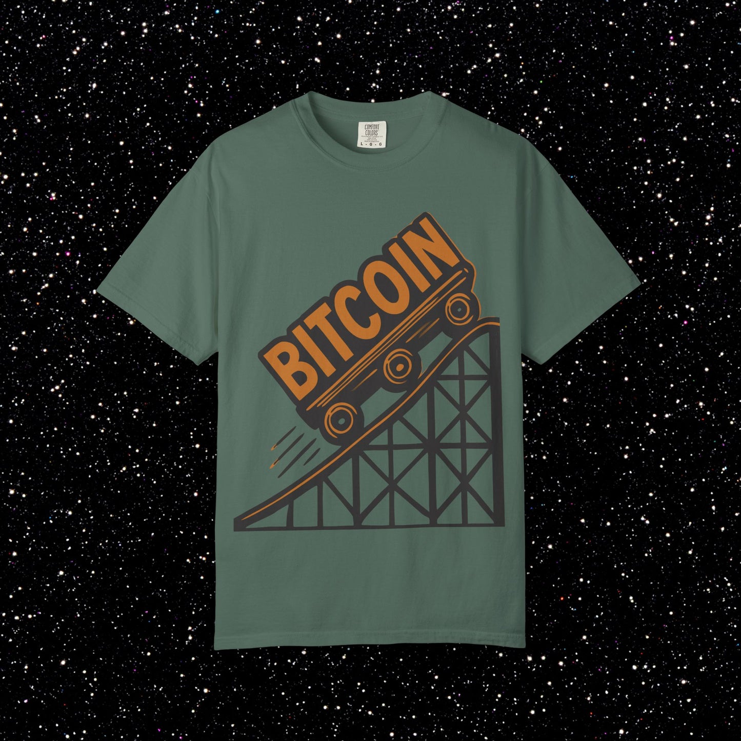 Bitcoin Super Roller Coaster Tee