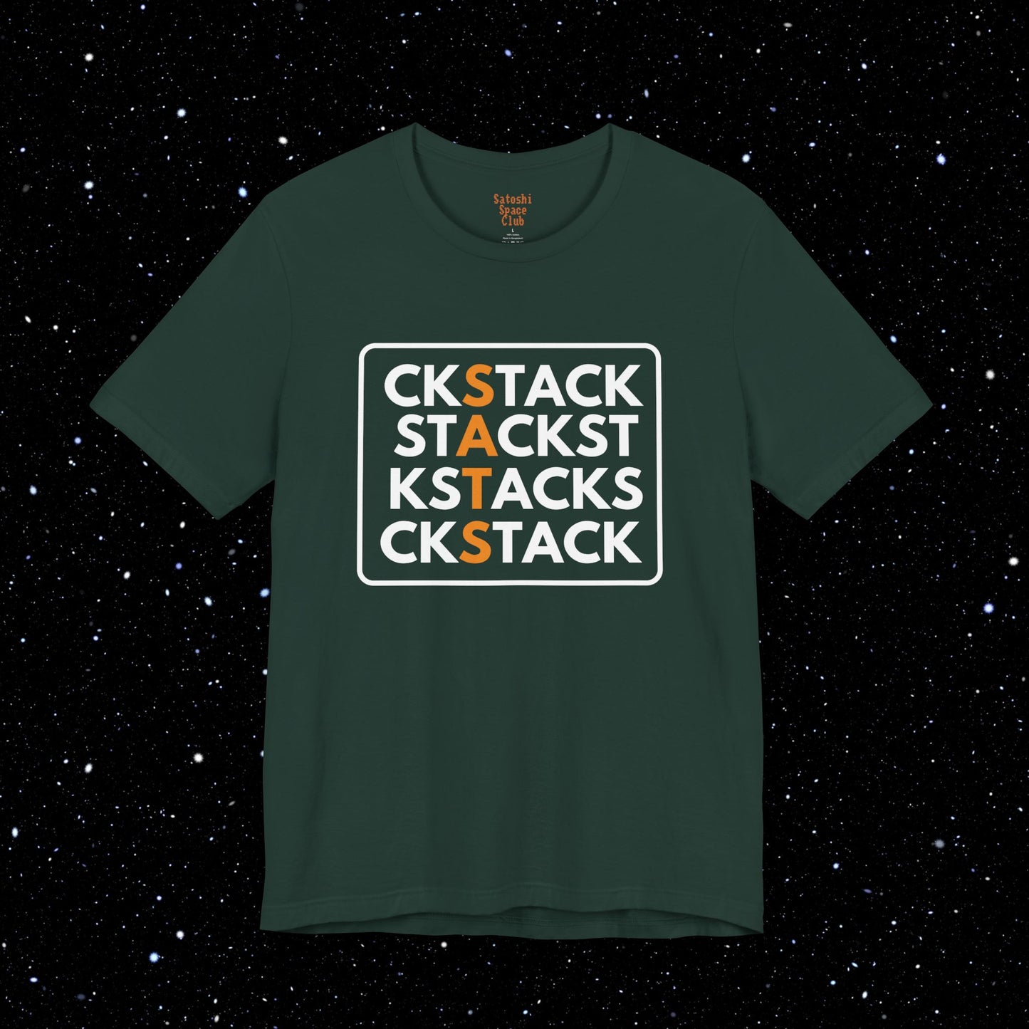 Stack Sats Bitcoin Tee Shirt