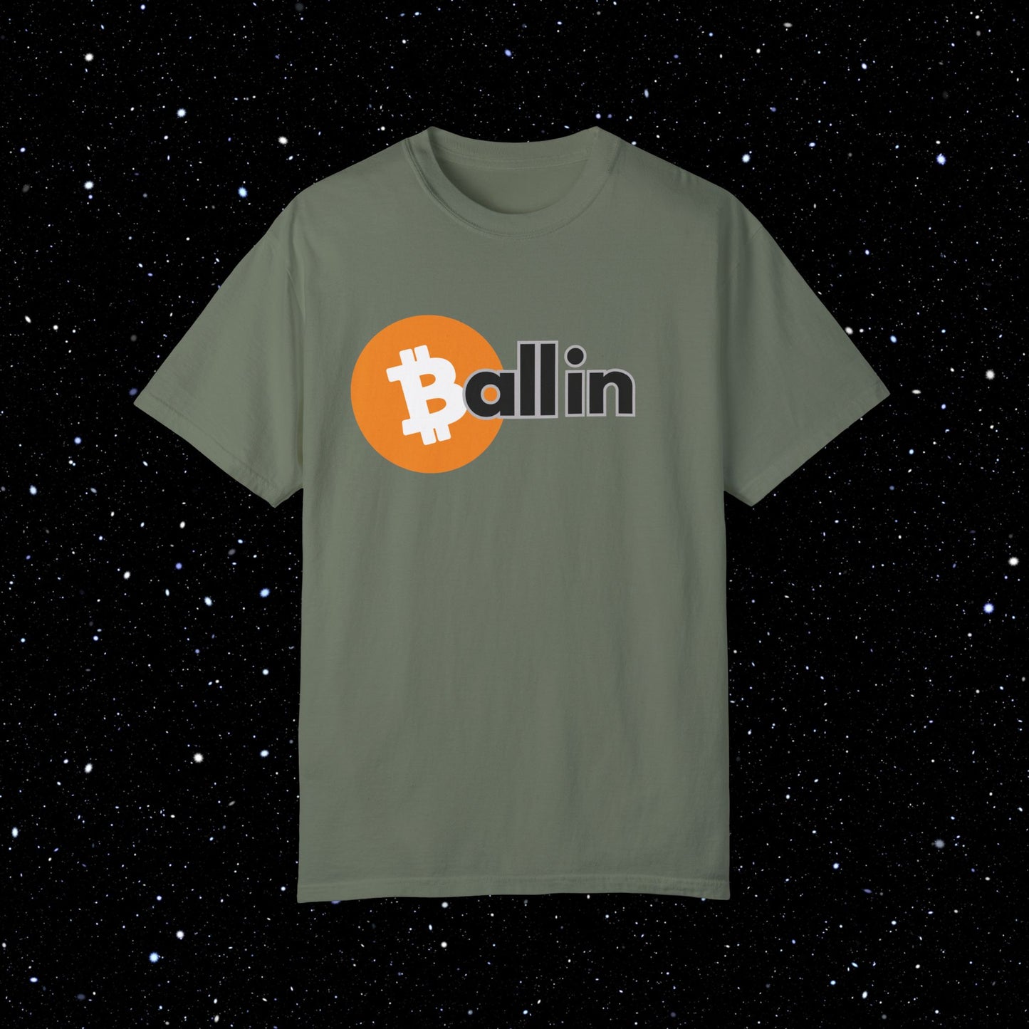 All In Bitcoin Comfort Colors Tee