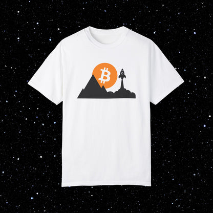 Escape Velocity - Bitcoin Comfort Colors Tee Shirt