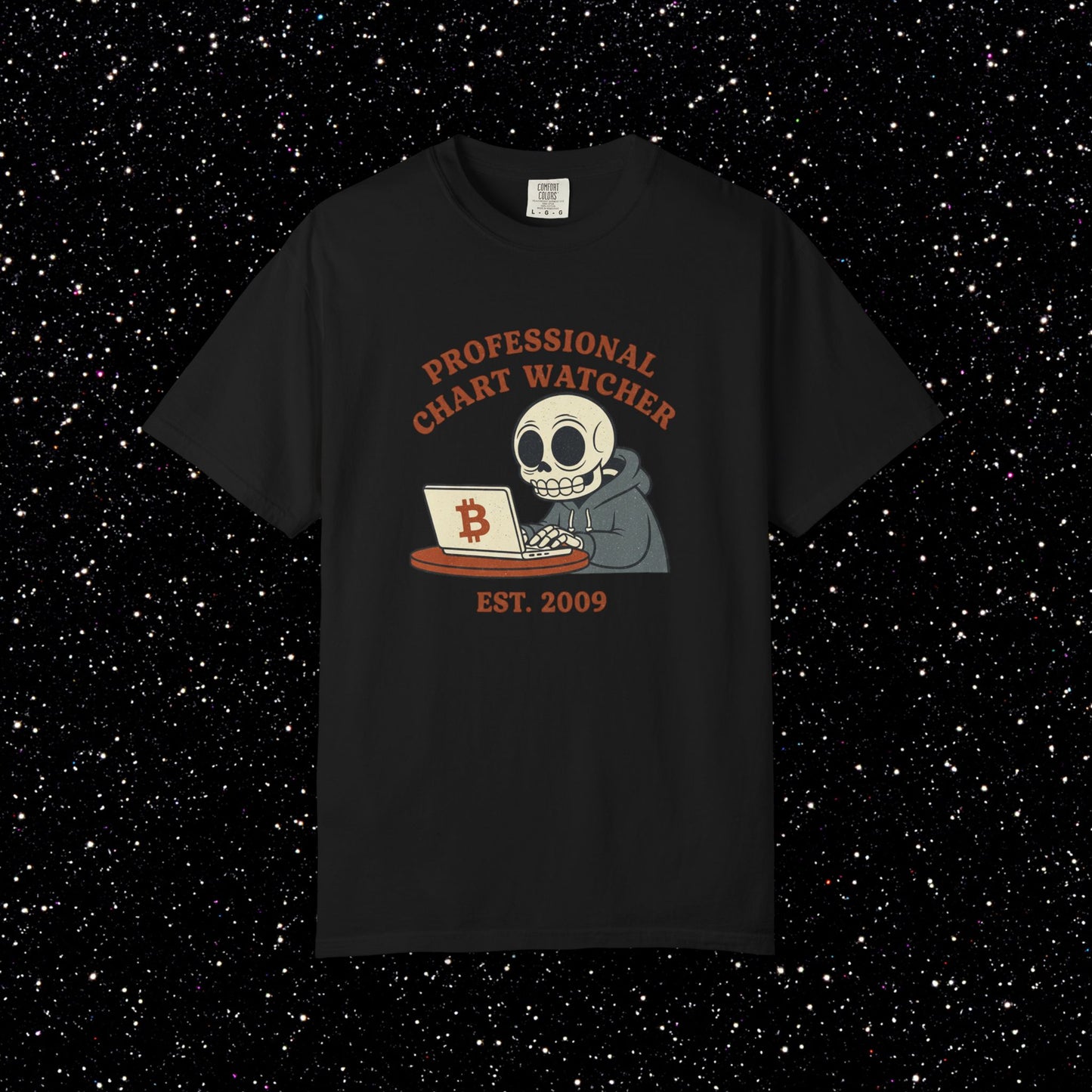 Professional Chart Watcher Bitcoin Tee