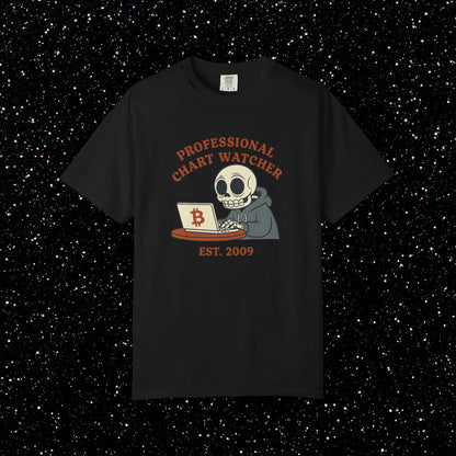 Professional Chart Watcher Bitcoin Tee