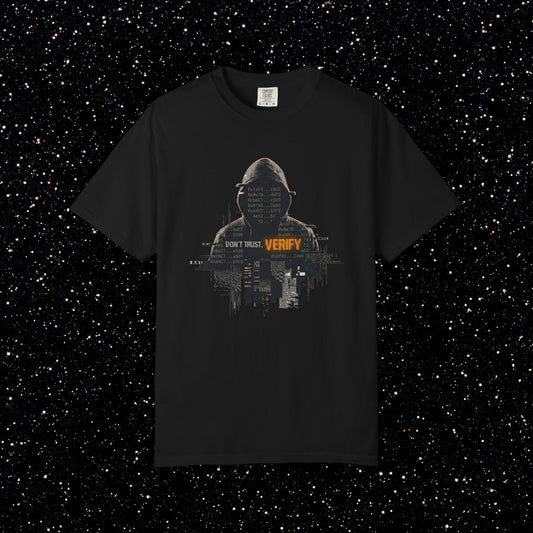 Don't Trust, Verify Satoshi Tee