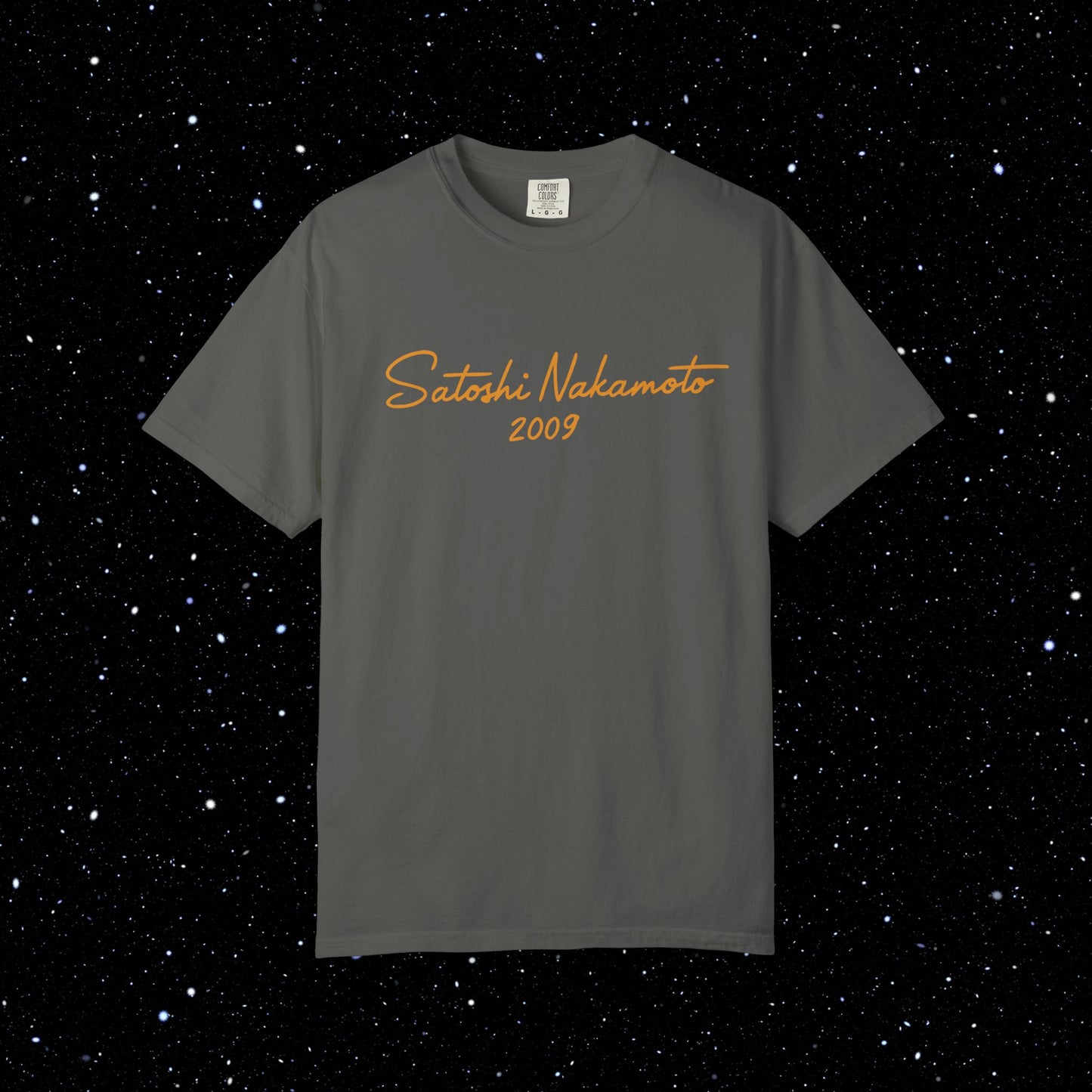 Satoshi Nakamoto 2009 Tee