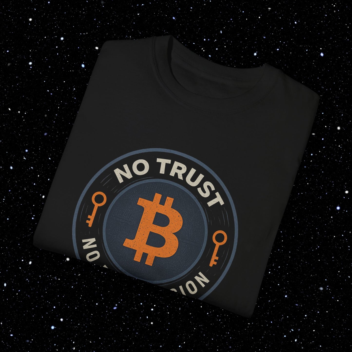 No Trust No Permission Bitcoin Comfort Colors Tee Shirt