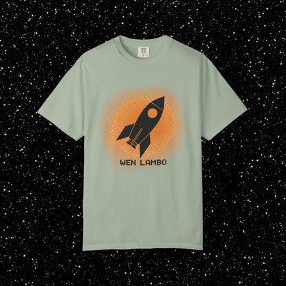 Wen Lambo Bitcoin Rocket Tee