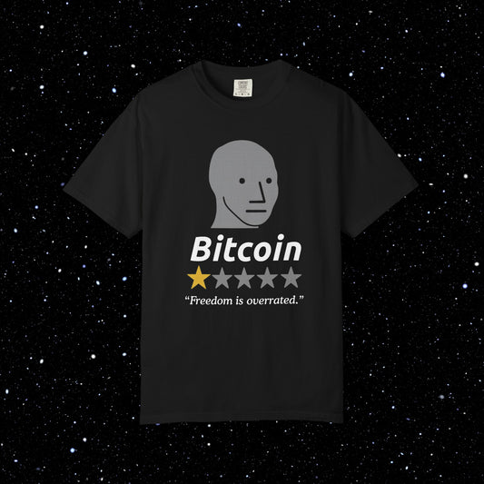 1 Star NPC Bitcoin Tee