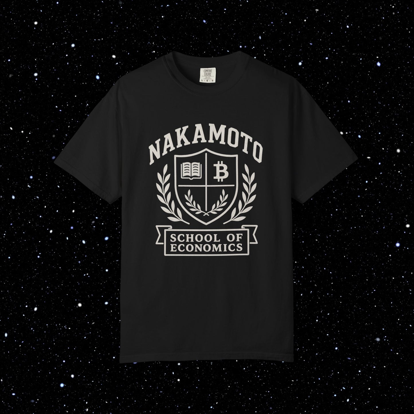 Nakamoto School of Economics Bitcoin Tee