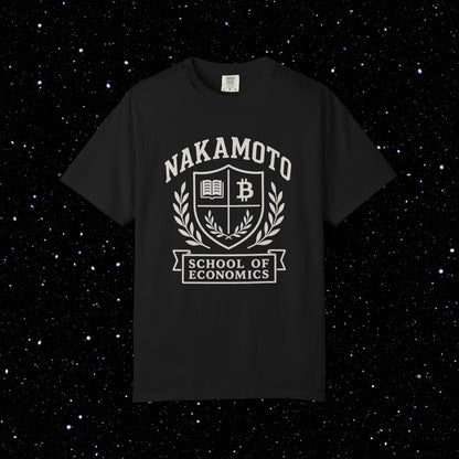 Nakamoto School of Economics Bitcoin Tee