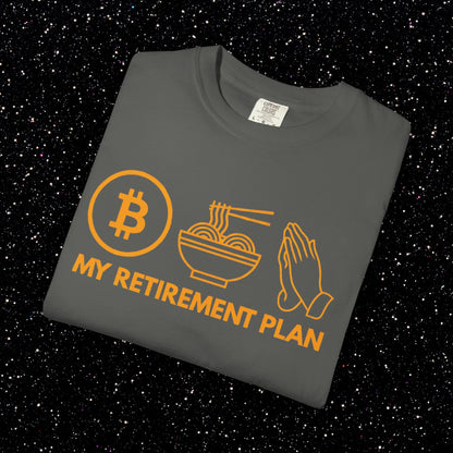 Ramen Retirement Plan Bitcoin Tee