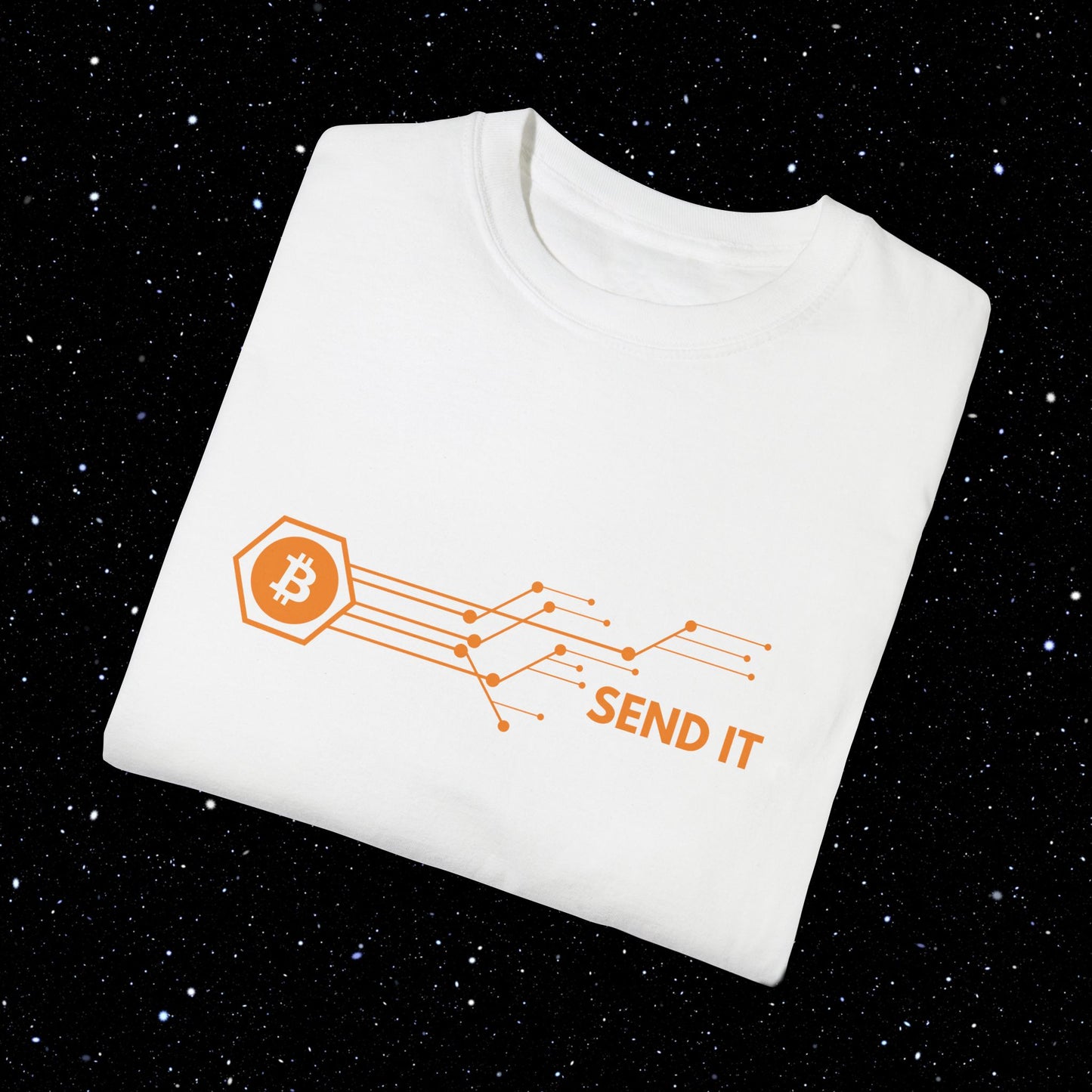 Send It - Bitcoin Comfort Colors Tee Shirt