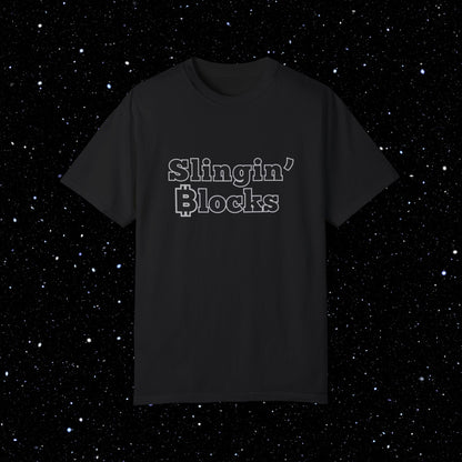 Slingin' Blocks - Comfort Colors BTC Shirt