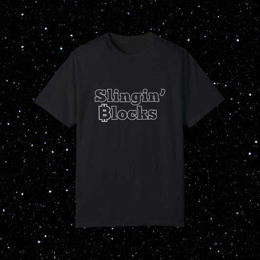 Slingin' Blocks - Comfort Colors BTC Shirt