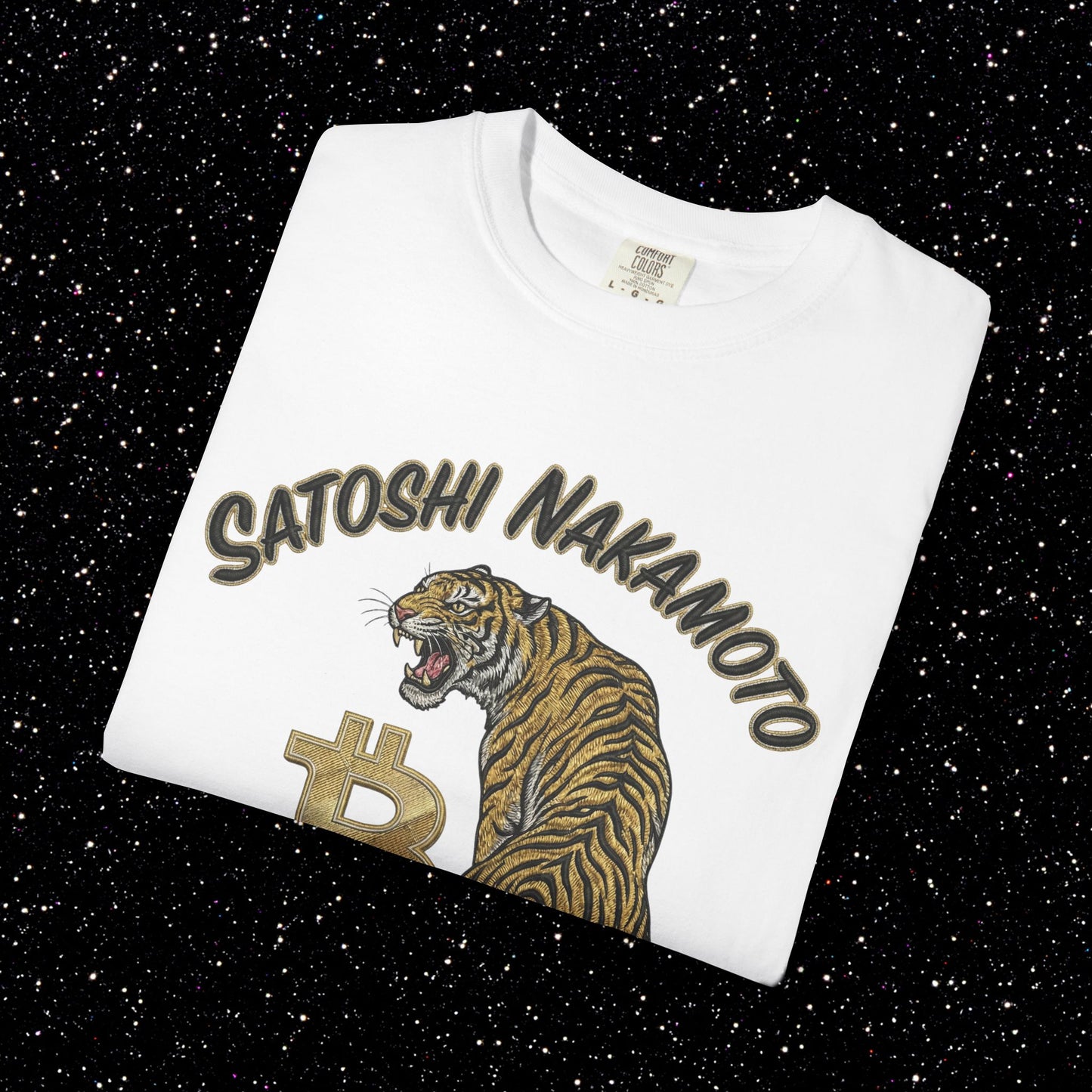 Satoshi Nakamoto Tiger Tee