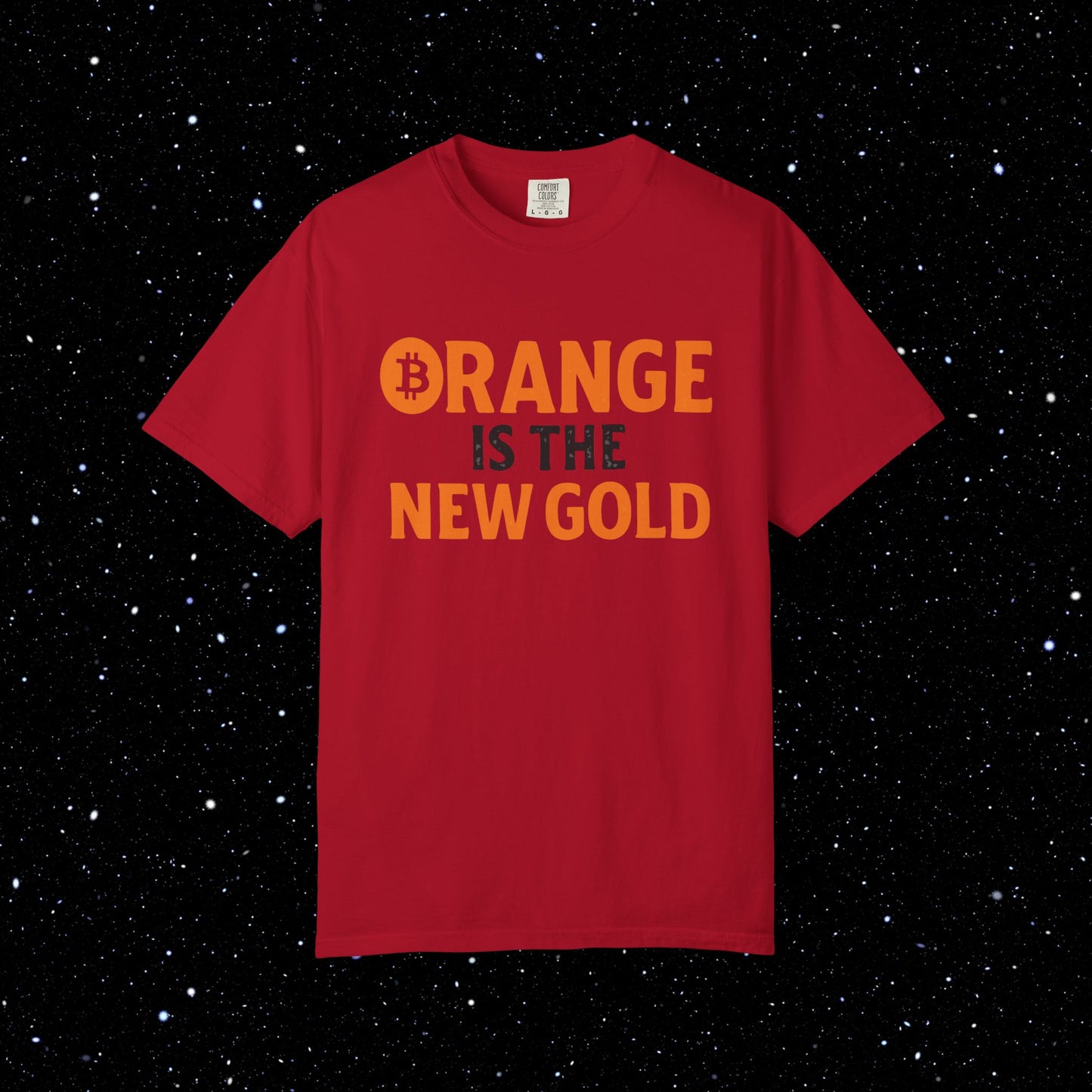 Orange Is The New Gold Bitcoin Tee