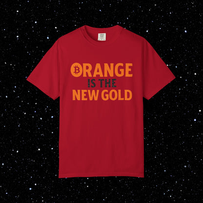 Orange Is The New Gold Bitcoin Tee