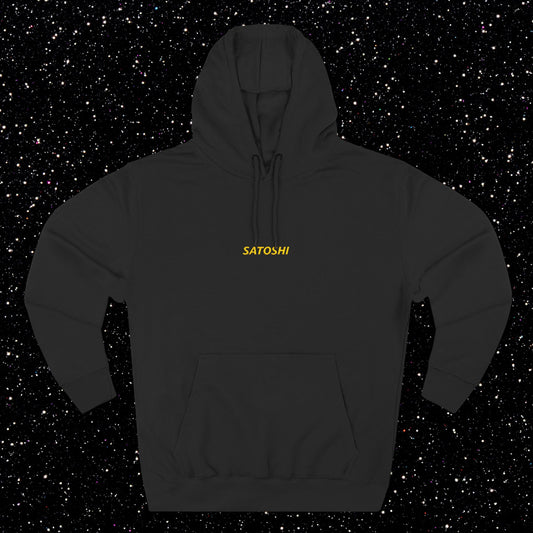 Satoshi Embroidered Ubuntu Fleece Hoodie