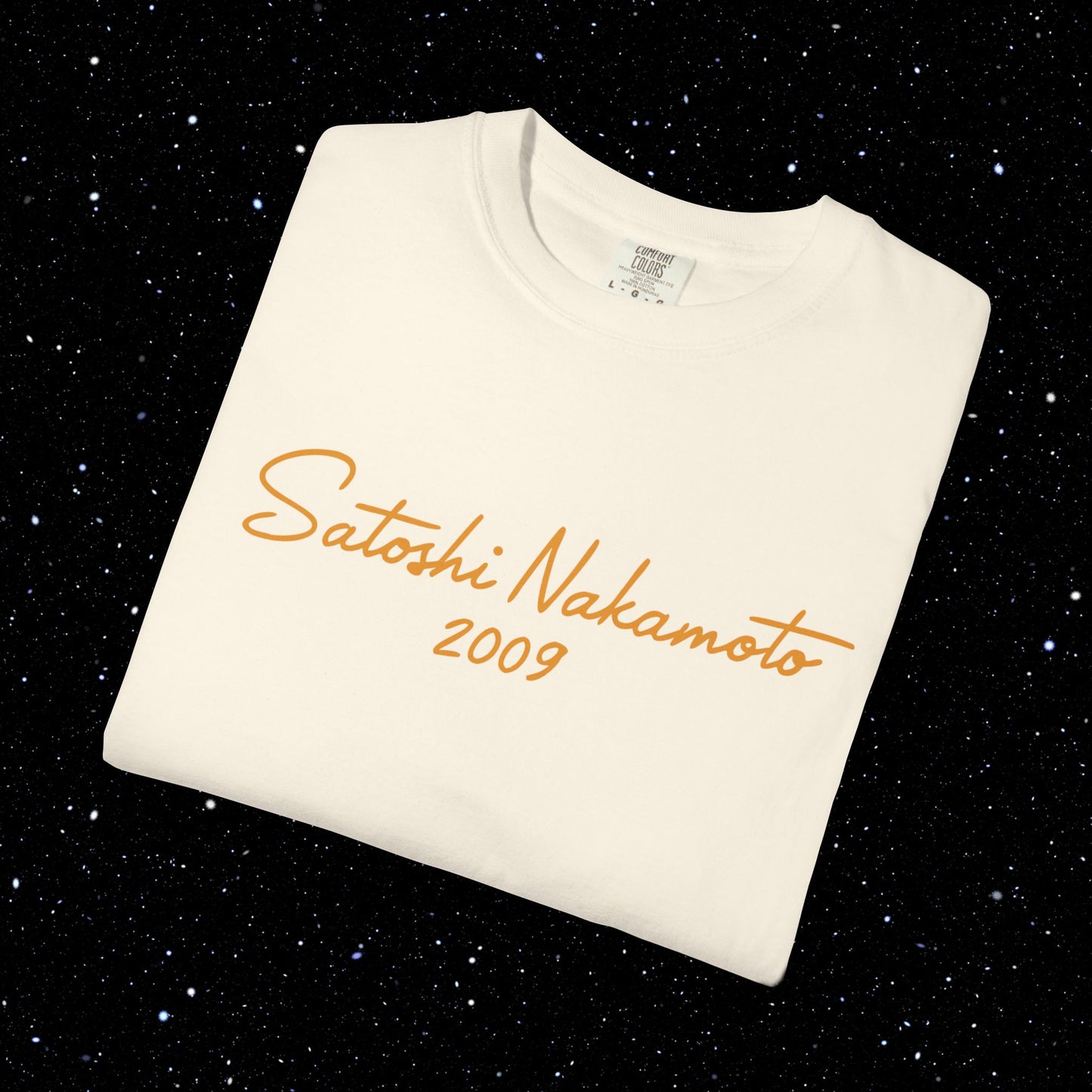Satoshi Nakamoto 2009 Tee