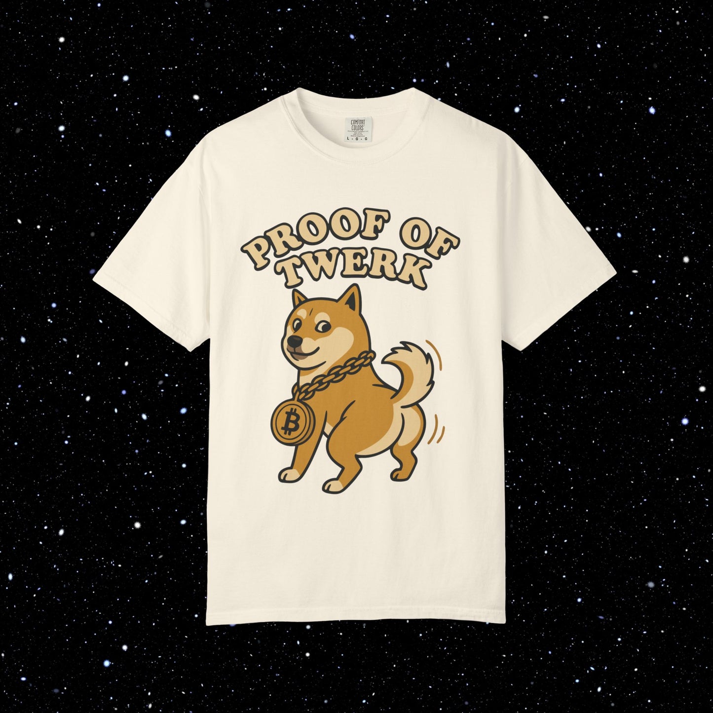 Proof of Twerk Bitcoin Doge Tee
