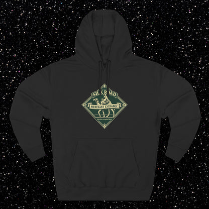 Silk Road Merchant Exchange Hoodie | Bitcoin Accepted Here | Heritage Trade Design