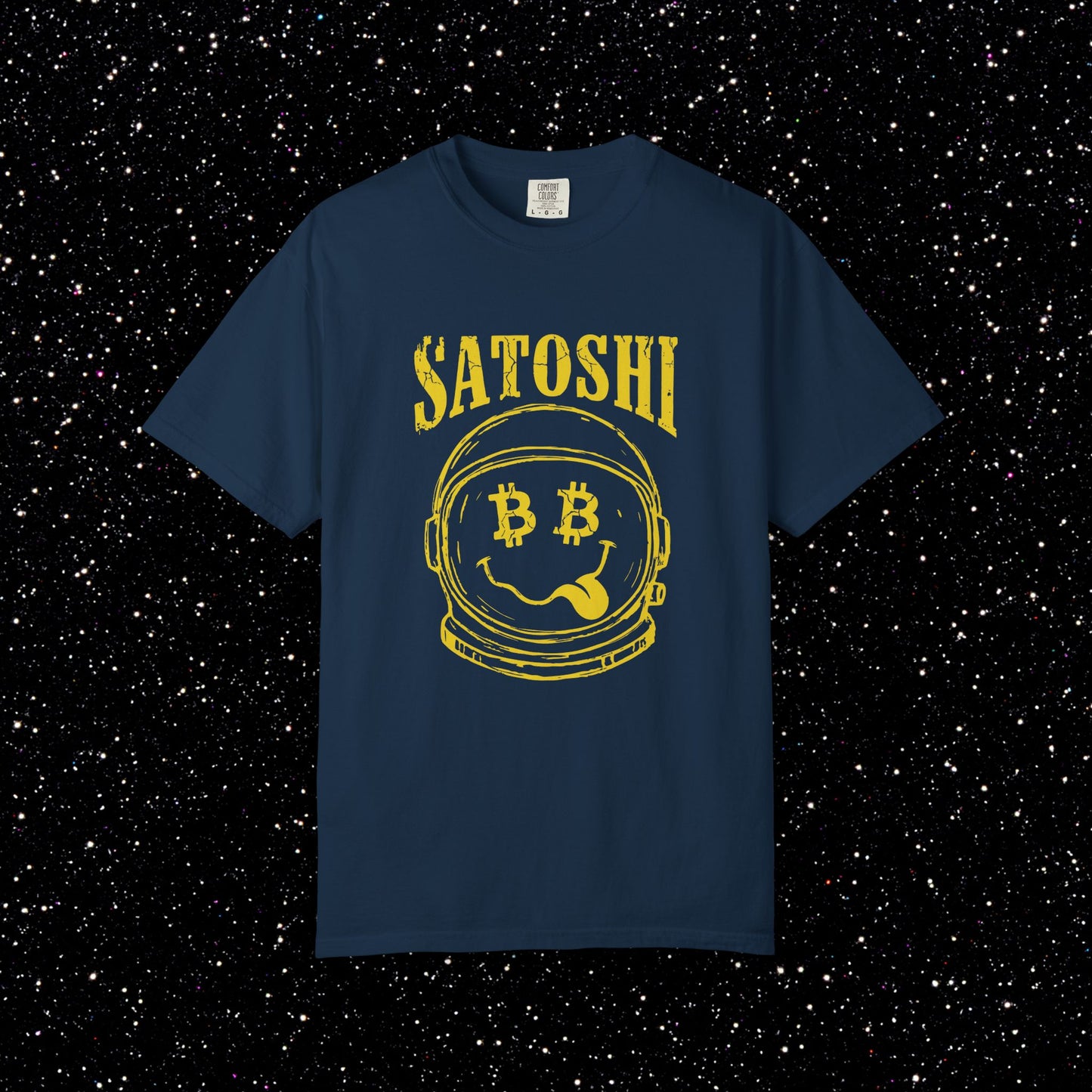 Satoshi Space Helmet Tee