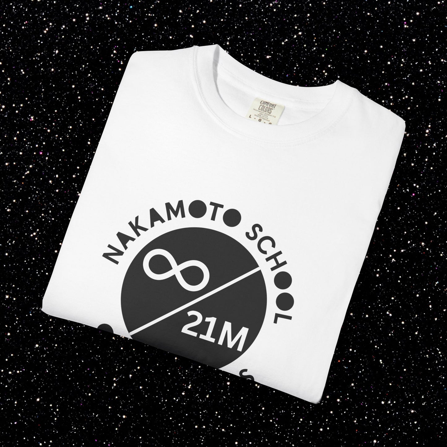 Nakamoto School of Economics ∞ / 21M Bitcoin Tee