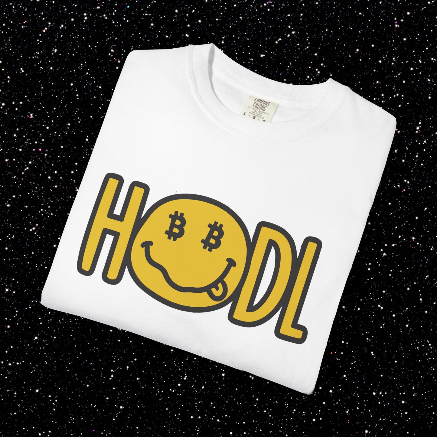 HODL Smiley Bitcoin Tee