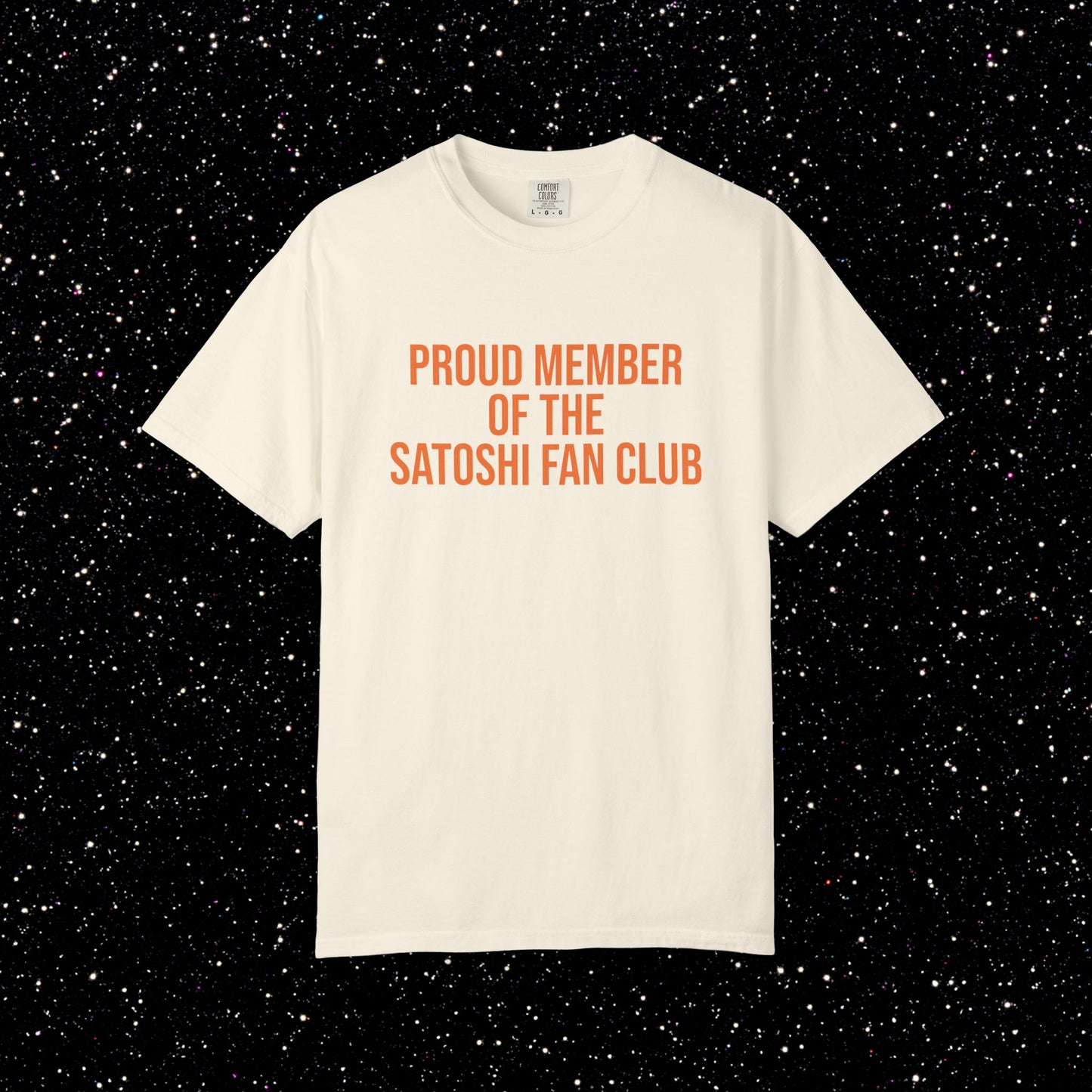 Proud Member of the Satoshi Fan Club Bitcoin Tee