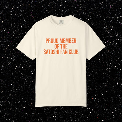 Proud Member of the Satoshi Fan Club Bitcoin Tee