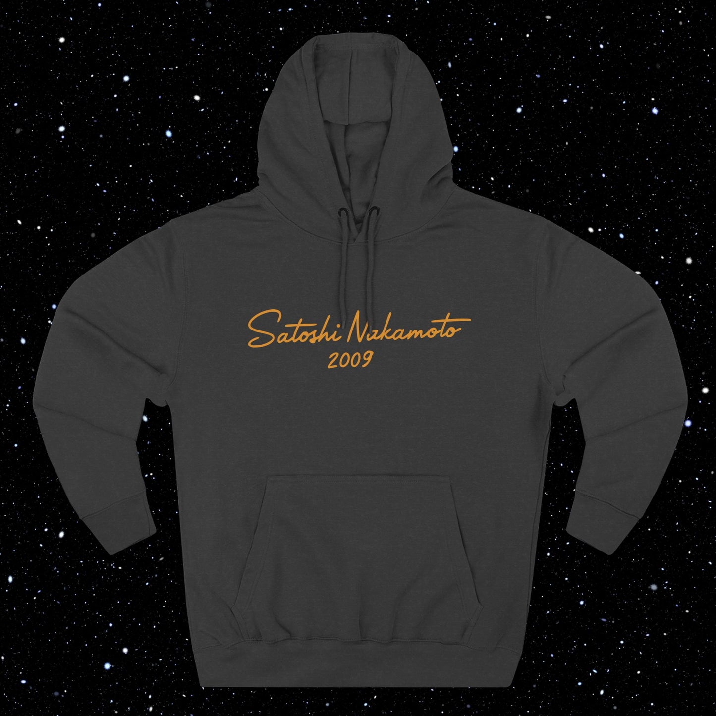 Satoshi Nakamoto 2009 Fleece Hoodie
