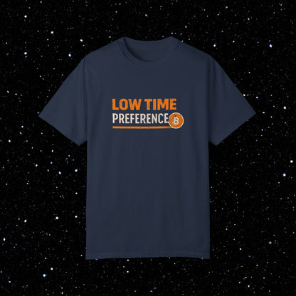 Low Time Preference Bitcoin Tee Shirt