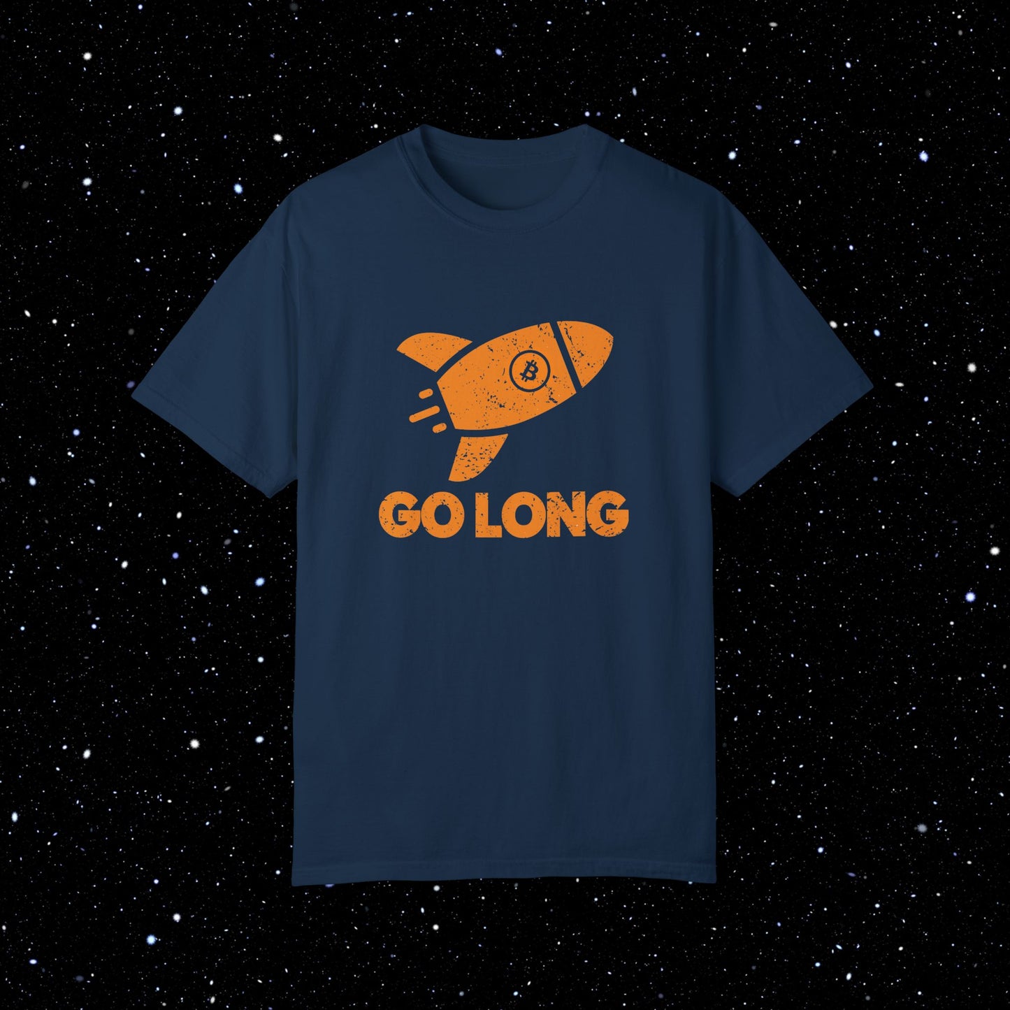 Go Long Bitcoin Comfort Colors Tee Shirt