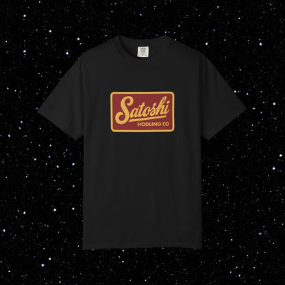 Satoshi Hodling Co Bitcoin Tee