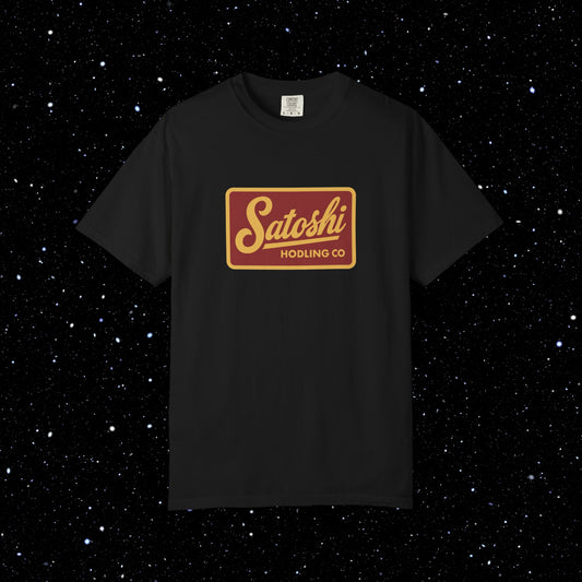Satoshi Hodling Co Bitcoin Tee