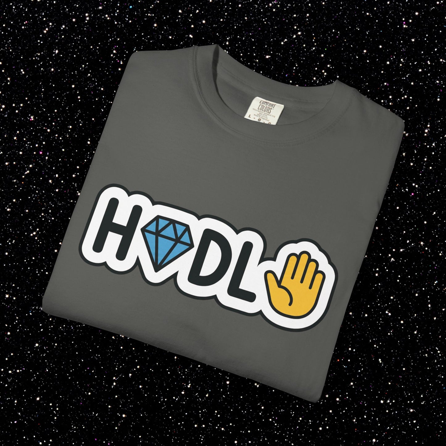 HODL Crypto Diamond Emoji T-Shirt